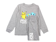 Name It pyjamas grey melange Pokémon
